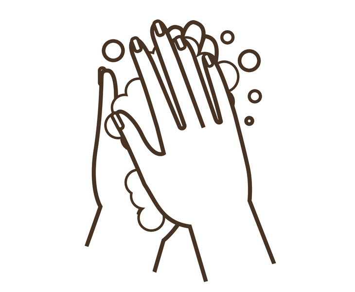 1.手を洗う