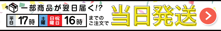 当日出荷の対象商品はこちら