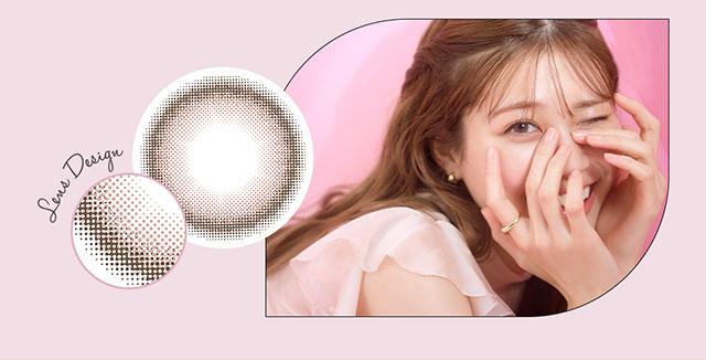 チェリーパイ(CHERRY PIE)めるる着用写真,チェリーパイレンズ写真|生見愛瑠(めるる)イメージモデル プロデュース アンドミー ワンデー AND MEE 1day ワンデーカラコン
