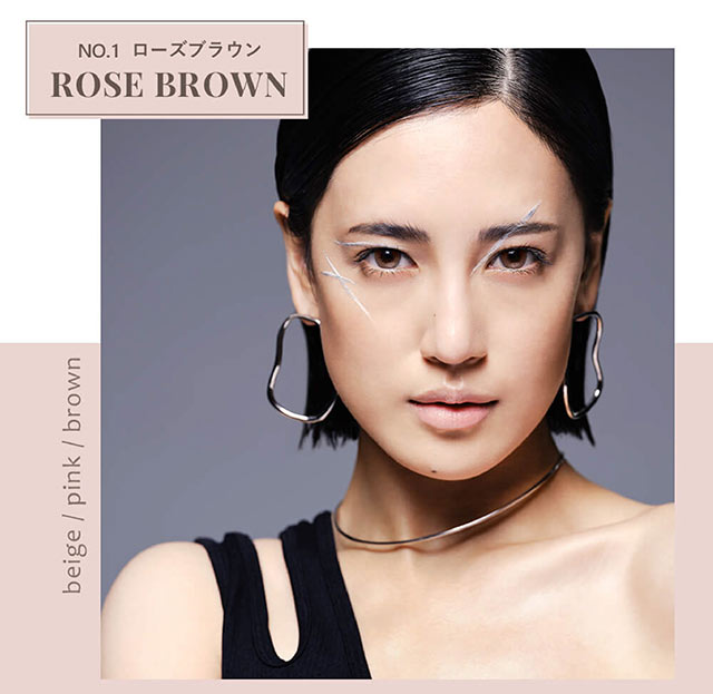 ローズブラウン(ROSE BROWN)|藤井夏恋着用写真|エンジェルアイズ by KAREN FUJII(ANGEL EYES by KAREN FUJII)