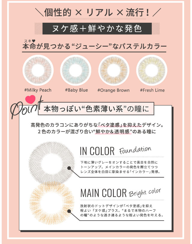 個性的×リアル×流行!抜け感+鮮やかな発色|#CHOUCHOU(#チュチュ)チュチュワンマンス