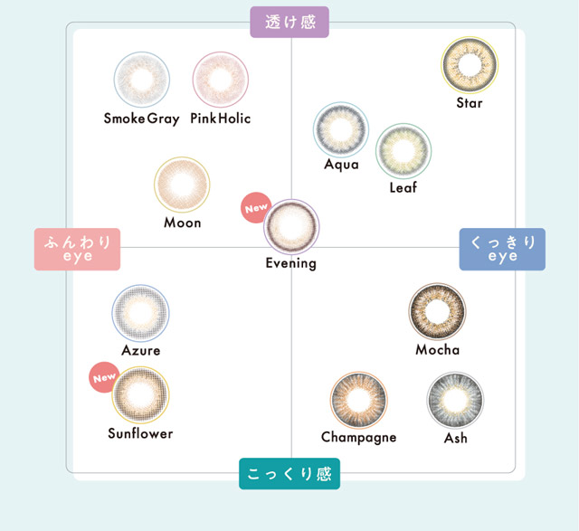 カラーチャート,クルーム(CRUUM)