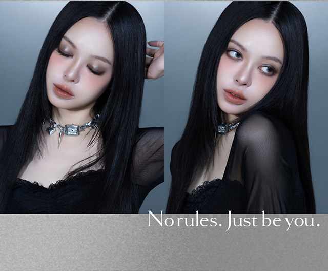 サイレンスグレー|クルーム(CRUUM) キム・ジアンイメージモデル ワンデー カラコン DIA 14.1mm/14.5mm 1箱10枚入り