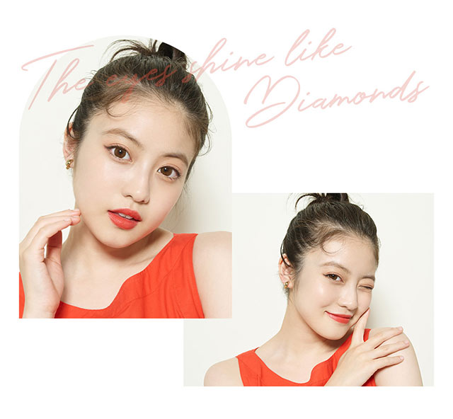 今田美桜さん|瞳にダイヤのかがやき。今田美桜さんイメージモデル,ダイヤワンデー