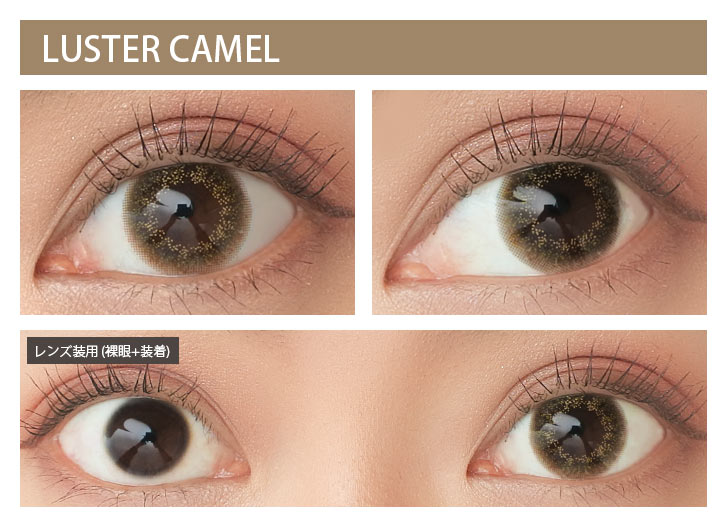 新木優子イメージモデルカラコン『アイジェニック(EYE GENIC)』 ラスターキャメル モアコンスタッフの着画|モアコンタクト(モアコン)公式カラコン通販 度あり ワンデー 一ヶ月 2week
