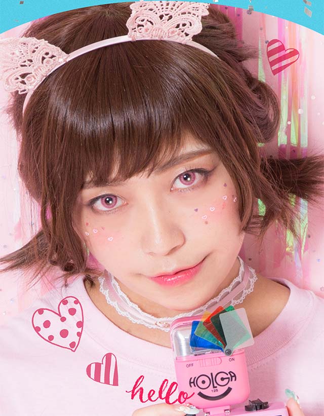 【エティアジュレワンデー】ピーチジュレ じゅわっと瞳になじむ乙女のピンク。発色がいいのにきつく見えずにふんわりした印象に♥ライブやパーティーにも◎