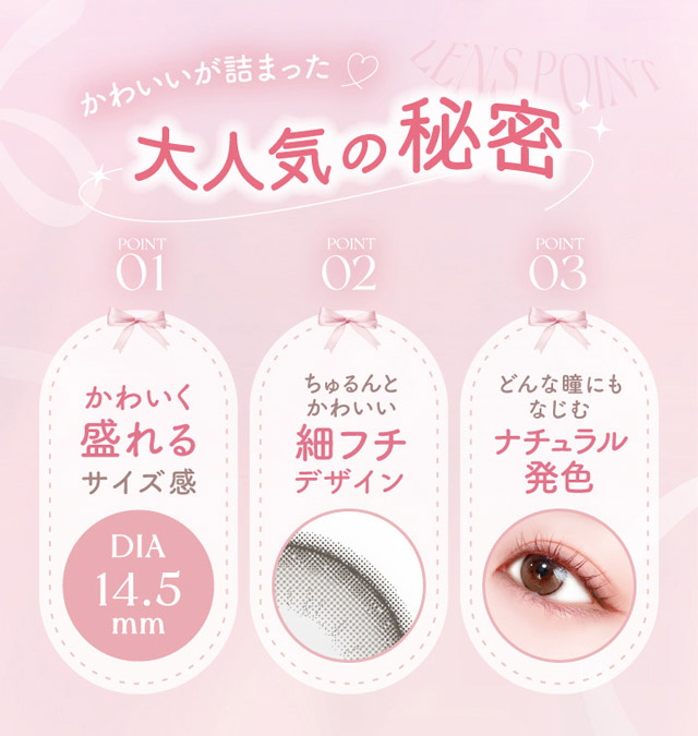 大人気の秘密|コンタクト買うならドラッグ新生堂/くすりのハッピーコンタクトレンズストア