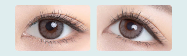 ソーダ装用写真|毎日にもっと「自信」を マンスリーカラコン 毎日使いたくなる♡韓国っぽマンスリーカラコン ふふふ fufufu