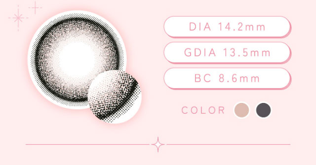 ココアのレンズ写真|毎日にもっと「自信」を マンスリーカラコン 毎日使いたくなる♡韓国っぽマンスリーカラコン ふふふ fufufu