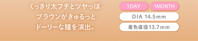 フェリアモワンデーのタルトタタン|フェリアモワンデー 白石麻衣さんイメージモデル 誰でも絶対盛れちゃう!ナチュラルカラコンならフェリアモ(feliamo)