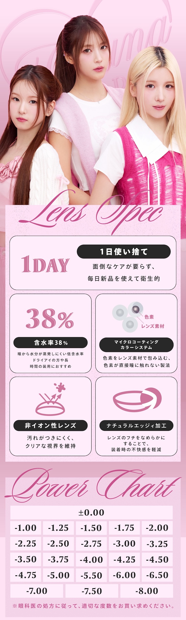 度あり10枚 フェユナ1dayモイスティン DIA:14.2mm ワンデー カラコン カラーコンタクトレンズ