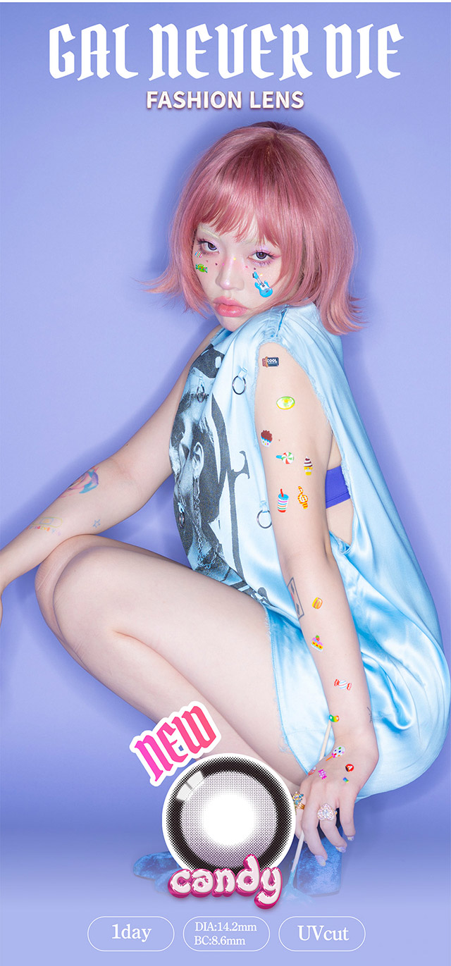 可愛いを頑張る全ての人にささぐ ちゃんみなプロデュース ワンデーカラコン ギャルネバーダイ(GAL NEVER DIE)