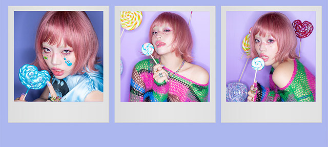 ちゃんみな着用イメージ|可愛いを頑張る全ての人にささぐ ちゃんみなプロデュース ワンデーカラコン ギャルネバーダイ(GAL NEVER DIE)