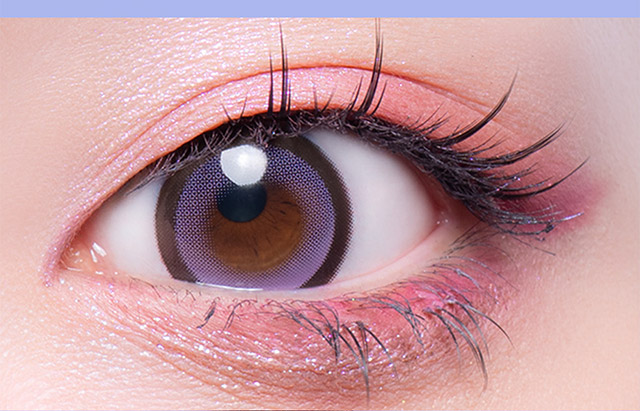 新色キャンディ装用写真|可愛いを頑張る全ての人にささぐ ちゃんみなプロデュース ワンデーカラコン ギャルネバーダイ(GAL NEVER DIE)