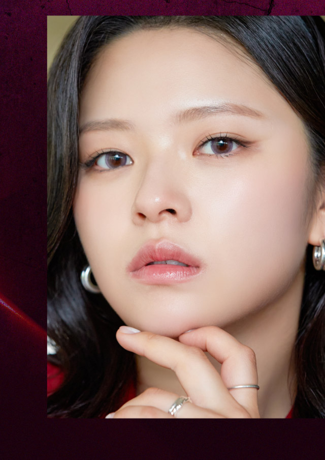 TWICE ジョンヨンイメージモデルのワンデーカラコンガールクラッシュ ワンマンスのクリアライラック|「もう一段階上の私へ」をコンセプトに内に秘めた個性を呼び覚ますマンスリーカラコン,TWICE ジョンヨンイメージモデル【GIRL CRUSH 1MONTH(ガールクラッシュ ワンマンス)】1month,2枚入り,DIA14.2mm,BC8.6mm