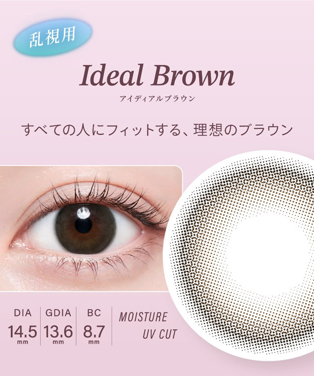 ハイディトーリック アイディアルブラウン メイン画像