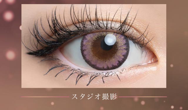 ロリポップピンク装用スタジオ撮影写真|倖田來未イメージモデル&プロデュース,ワンデーカラコン,ラヴェール【loveil】