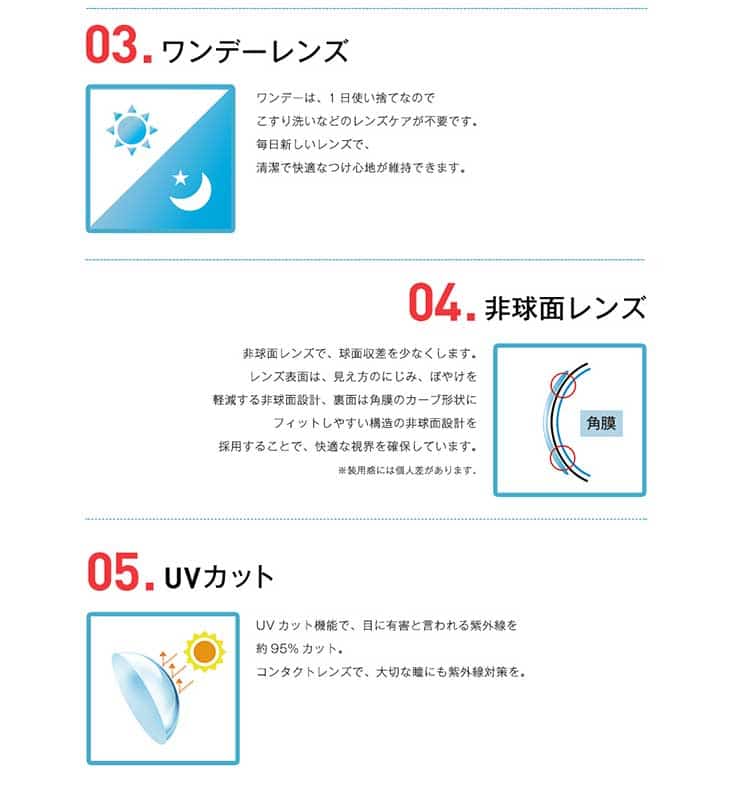 ルーナクリアレンズ | 柴咲コウイメージモデルワンデー高含水UVカットクリアレンズ