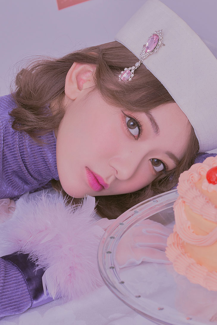 宮脇咲良(さくらたん)イメージモデルのワンデー(1day)カラコンモラク(MOLAK)ワンデーダズルベージュのイメージ画像