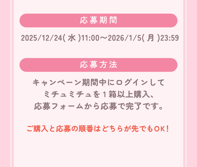 応募期間、応募方法