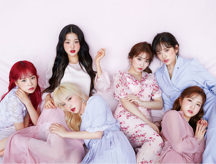 IZ*ONEメンバーイメージモデル(旧イメージモデルNMB48村瀬紗英(さえぴぃ)、姫野佐和子)カラコン ミッシュブルーミンマンスリー メインビジュアル画像|モアコンタクト(モアコン)公式カラコン通販 度あり 一ヶ月