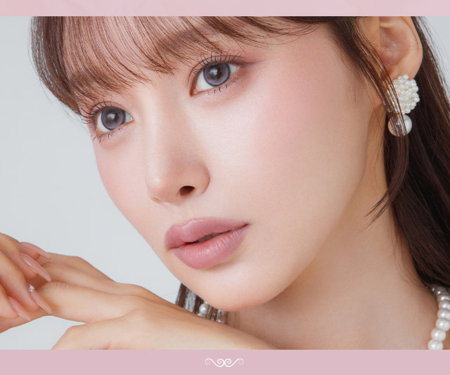 ミフェのグラセグレー|自分を虜にする視線【ミフェ(Mifee)】シリコーンハイドロゲルレンズ,ワンデー,DIA14.5mm,G.DIA13.8mm,BC8.7mm,10枚入り