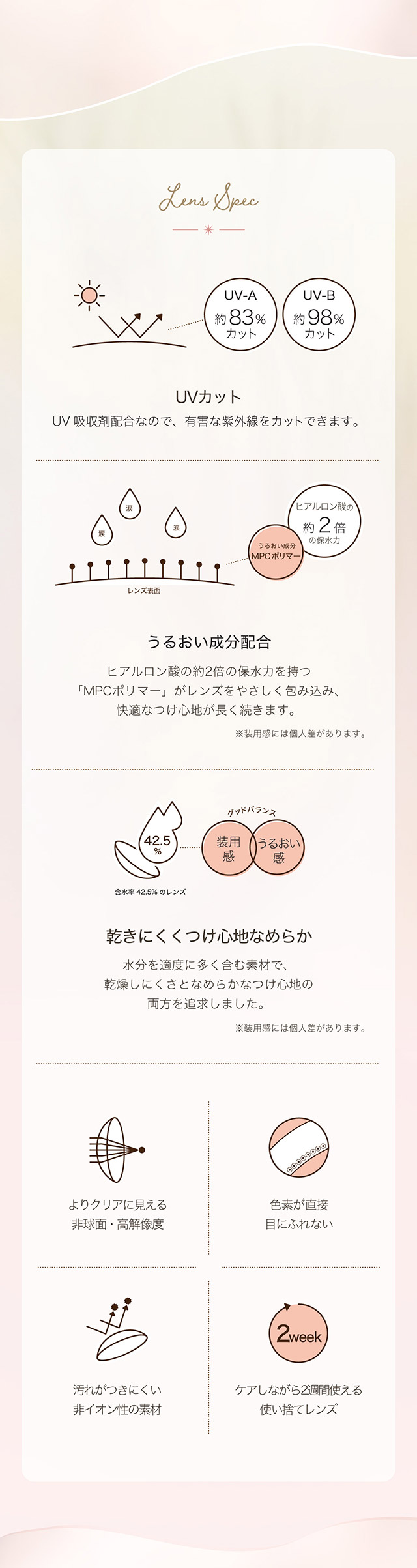 ナチュラル3トーン|ネオサイトワンデーシエルUV | 2week登場
