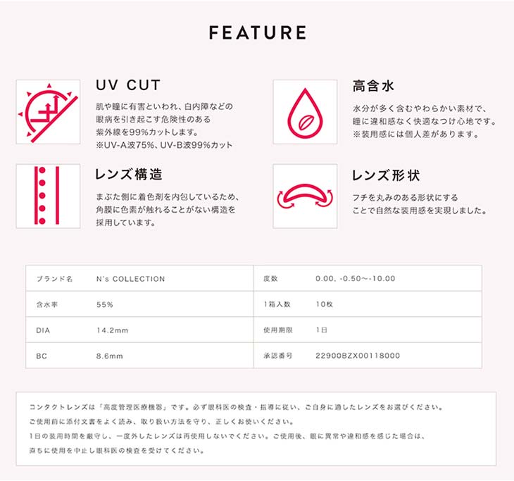 サイダー 渡辺直美プロデュースカラコン|エヌズコレクション色素薄い系カラコン