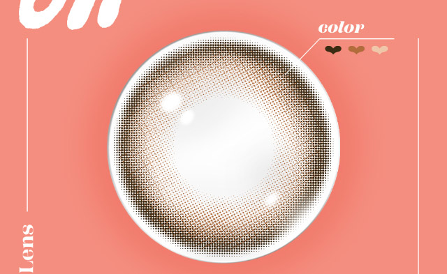 ベーグルレンズ写真|世界を舞台に活躍するダンサー”RIEHATA”プロデュース,ひと目見ただけで、OH!となってしまうワンデーコンタクトレンズ オー(OH)ワンデー,DIA14.2mm,BC8.6mm,10枚入り