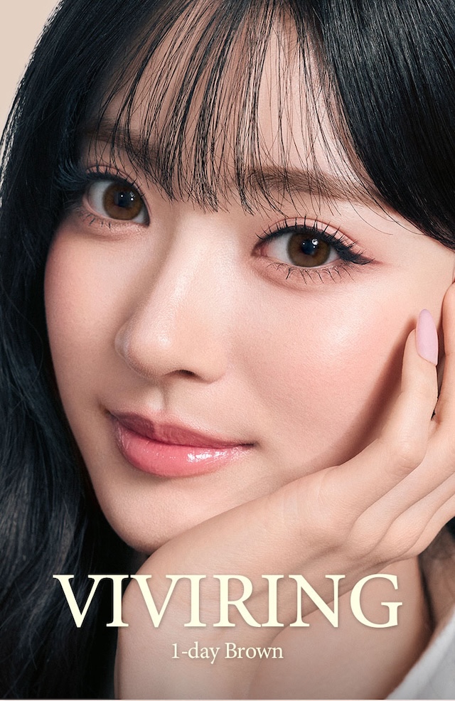 オーレンズビビリンクワンデー ブラウン|韓国大人気カラコン『オーレンズ ビビリングワンデー(OLENS ViVi Ring 1day)』
