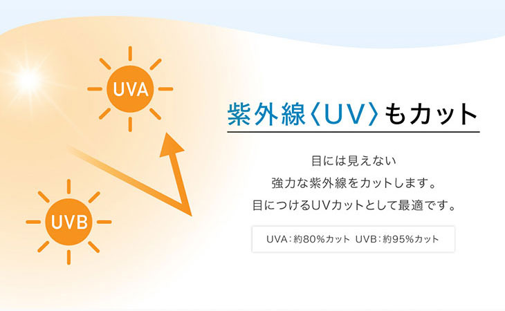 ピュアリティは紫外線もカット