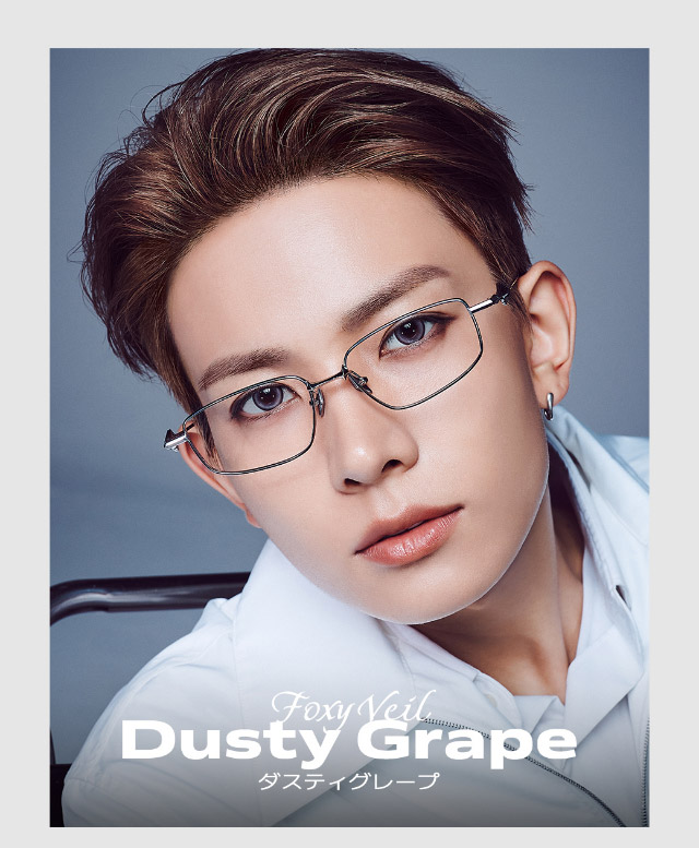 ダスティグレープ|ENHYPEN HEESEUNG(ヒスン)イメージモデル,最新の韓国トレンドを盛り込んで表現したワンデーカラコン【クラセスト(Qrsessed)】ワンデーカラコン,1day,DIA14.2mm,含水率38.0%,低含水