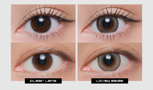 ラヴィーベージュ装用写真|ENHYPEN HEESEUNG(ヒスン)イメージモデル,最新の韓国トレンドを盛り込んで表現したワンデーカラコン【クラセスト(Qrsessed)】ワンデーカラコン,1day,DIA14.2mm,含水率38.0%,低含水