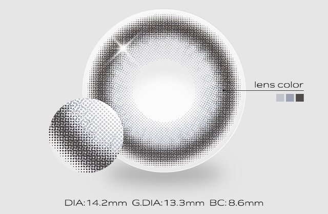 ランウェイグレーレンズ写真|ENHYPEN HEESEUNG(ヒスン)イメージモデル,最新の韓国トレンドを盛り込んで表現したワンデーカラコン【クラセスト(Qrsessed)】ワンデーカラコン,1day,DIA14.2mm,含水率38.0%,低含水