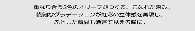 重なり合う3色のオリーブがつくるこなれた深み。繊細なグラデーションが虹彩の立体感を再現しふとした瞬間も洒落て見える瞳に|ENHYPEN HEESEUNG(ヒスン)イメージモデル,最新の韓国トレンドを盛り込んで表現したワンデーカラコン【クラセスト(Qrsessed)】ワンデーカラコン,1day,DIA14.2mm,含水率38.0%,低含水