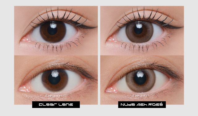 ヌードアッシュロゼ装用写真|ENHYPEN HEESEUNG(ヒスン)イメージモデル,最新の韓国トレンドを盛り込んで表現したワンデーカラコン【クラセスト(Qrsessed)】ワンデーカラコン,1day,DIA14.2mm,含水率38.0%,低含水