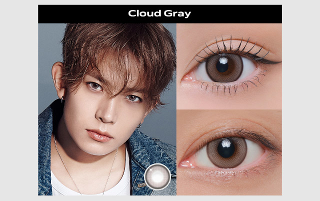 クラセストのクラウドグレー|ENHYPEN HEESEUNG(ヒスン)イメージモデル,最新の韓国トレンドを盛り込んで表現したワンデーカラコン【クラセスト(Qrsessed)】ワンデーカラコン,1day,DIA14.2mm,含水率38.0%,低含水