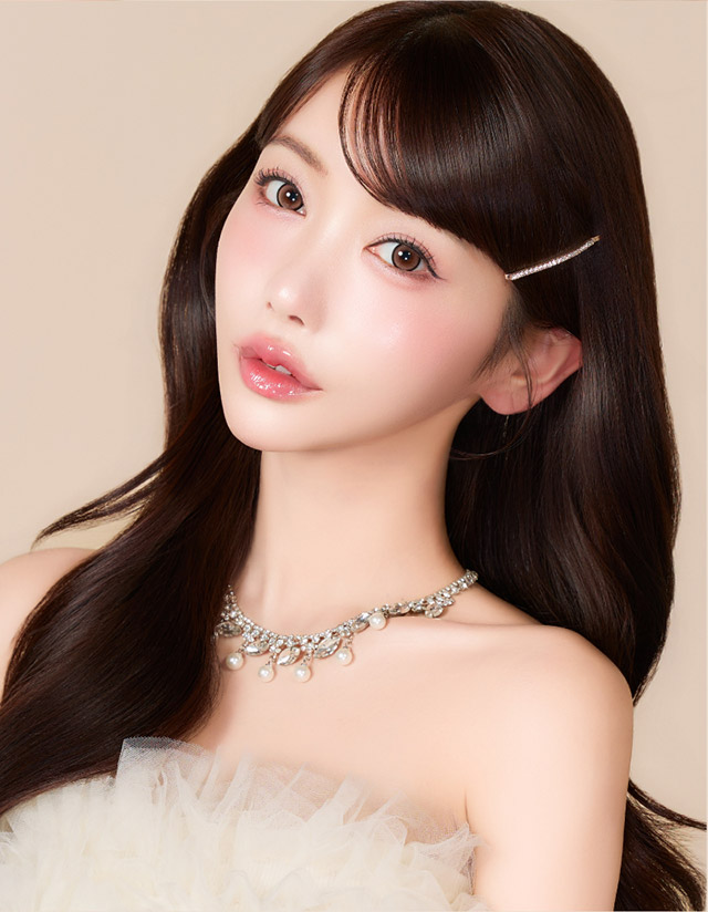 ベロアトープ|人気Youtuber Rちゃんプロデュース「キュプリエワンマンス(Quprié 1month)」1month,DIA14.5mm,GDIA13.7mm,BC8.6mm,含水率38%,UVカット