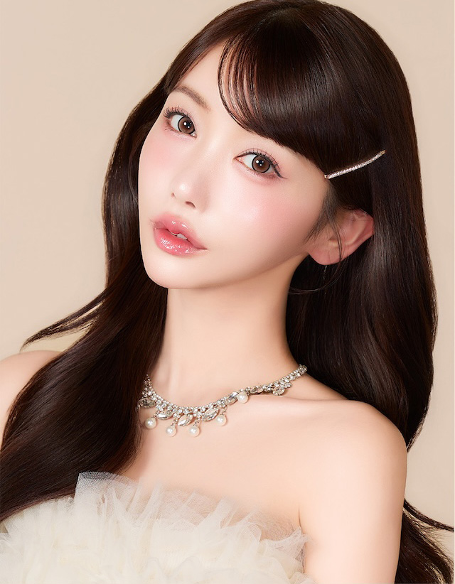 Velours taupe ベロアトープ|度あり・度なし 2枚 キュプリエ ワンマンス DIA:14.5mm マンスリー カラコン カラーコンタクトレンズ