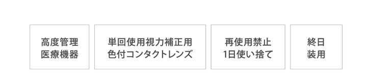 レヴィアブルーライトワンデーカラーは再使用禁止1日使い捨てのワンデーカラコン