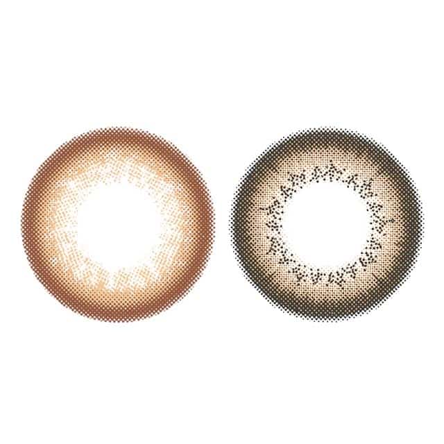 リッチベイビー ユルリア ワンデー装用画像