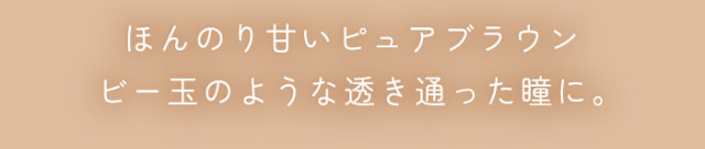 ノーブルブラウンはほんのり甘いピュアブラウン,ビー玉のような透き通った瞳に|ナチュラルで透明感のある瞳になれる2WEEKカラコン,RICHI STANDARD 2WEEK SERIES(リッチスタンダードツーウィーク),2week,1箱6枚入り,DIA14.2mm,BC8.6mm