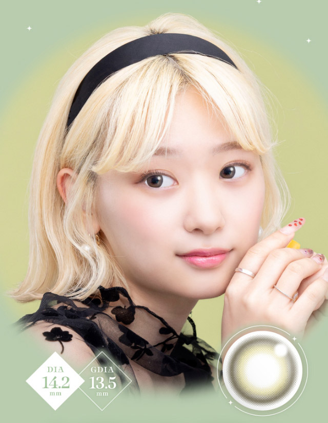パールオリーブ|ナチュラルで透明感のある瞳になれる2WEEKカラコン,RICHI STANDARD 2WEEK SERIES(リッチスタンダードツーウィーク),2week,1箱6枚入り,DIA14.2mm,BC8.6mm