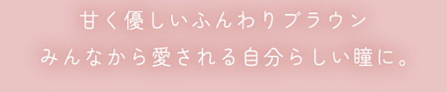 リラックスブラウンは甘く優しいふんわりブラウン,みんなから愛される自分らしい瞳に|ナチュラルで透明感のある瞳になれる2WEEKカラコン,RICHI STANDARD 2WEEK SERIES(リッチスタンダードツーウィーク),2week,1箱6枚入り,DIA14.2mm,BC8.6mm