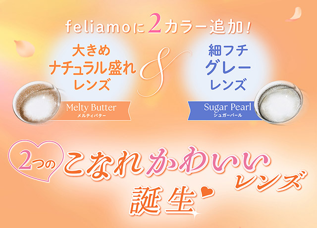 フェリアモに2カラー追加!2つのこなれかわいいレンズ誕生♡|毎日可愛い飽きない♡白石麻衣さん(まいやん)イメージモデル フェリアモ マンスリー(feliamo 1MONTH)人気のワンデーカラコンが待望のマンスリーに♡1month 1ヶ月 1箱2枚入り BC8.6mm 含水率38%