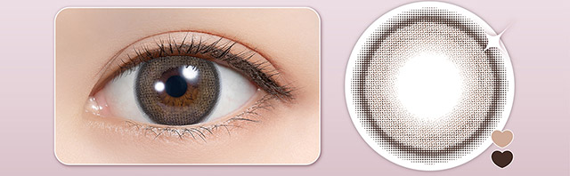 フェリアモマンスリーのアーモンドプードル|毎日可愛い飽きない♡白石麻衣さん(まいやん)イメージモデル フェリアモ マンスリー(feliamo 1MONTH)人気のワンデーカラコンが待望のマンスリーに♡1month 1ヶ月 1箱2枚入り BC8.6mm 含水率38%