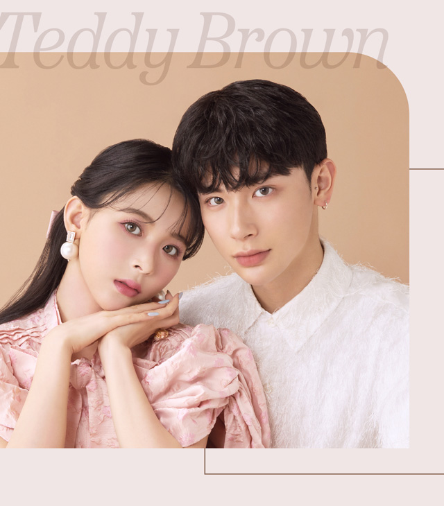 テディブラウン|よしミチ(ミチ&よしあき)プロデュース パース perse ナチュラル系カラコン 度あり 度あり DIA:14.2mm/14.5mm ワンデー カラコン カラーコンタクトレンズ