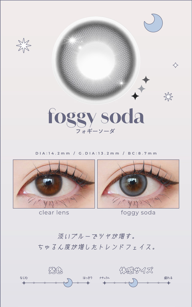 ロミュ フォギーソーダ カラー詳細