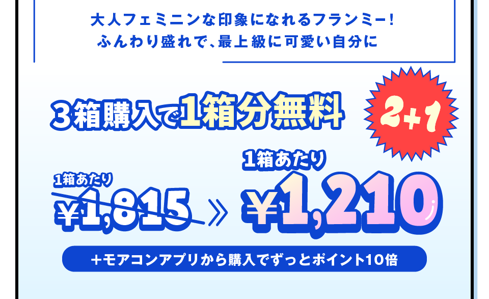 2+1値引き価格