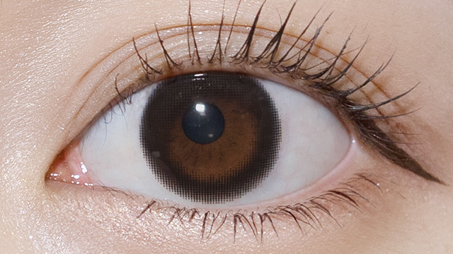 フェリアモ シアーブラック 装用画像